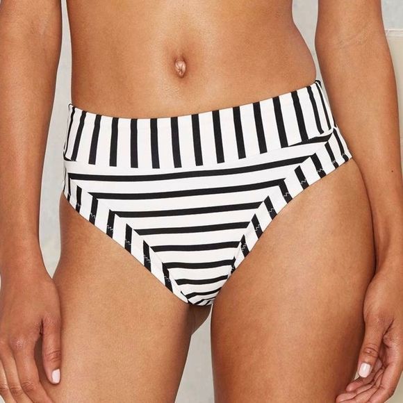 Nasty Gal Other - Nasty Gal striped bikini bottom. New.